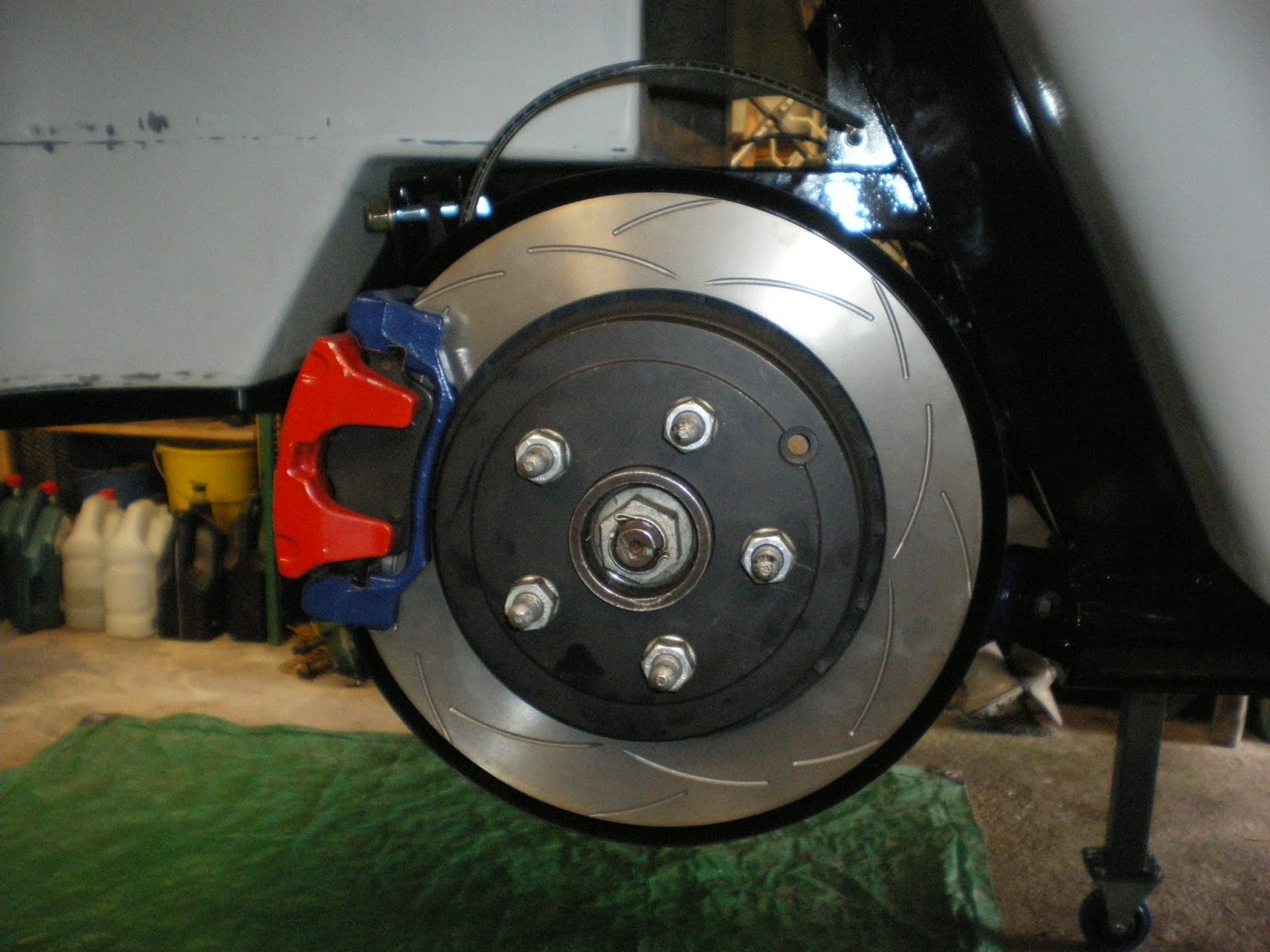 Classic Revival AC Cobra Replica SC 427 Rear race spec vented and