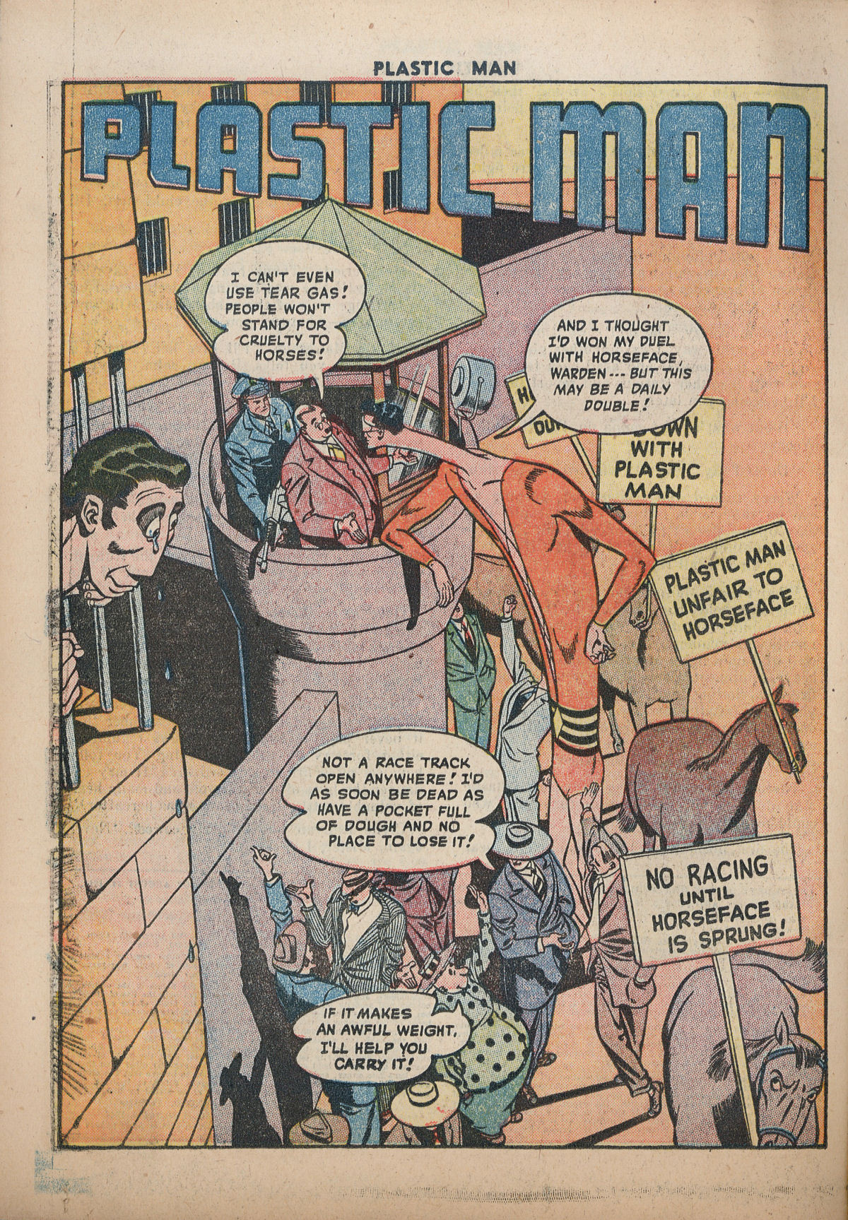 Read online Plastic Man (1943) comic -  Issue #12 - 36