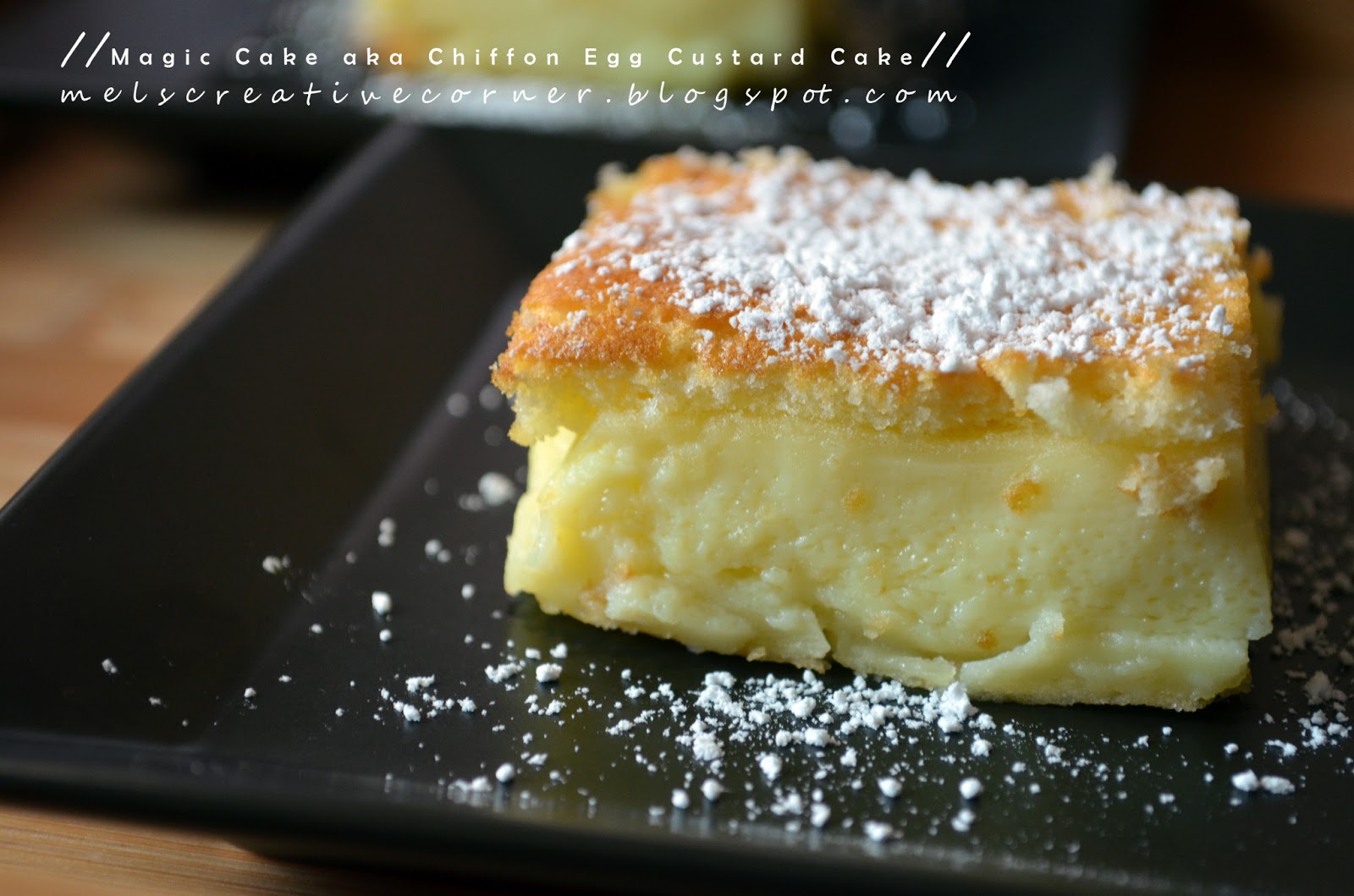 Another Cake Story Magic Cake Aka Chiffon Egg Custard Cake Another Cake Story Magic Cake Aka Chiffon Egg Custard Cake