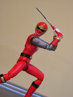 SH Figuarts Hurricane Red Hurricaneger Power Rangers Ninja Storm Bandai Tamashii Nations