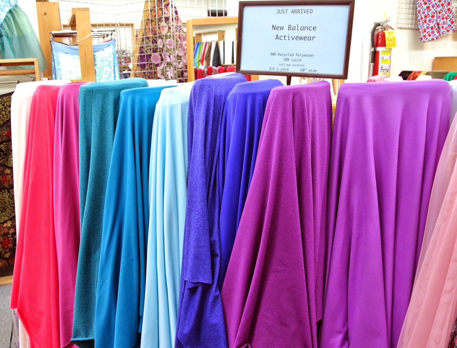 Treadle Yard Goods New Balance Activewear Fabrics