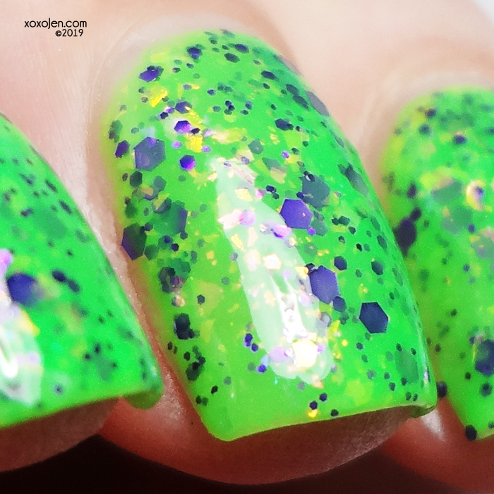 xoxoJen's swatch of Glam Polish How To Kill A Monster