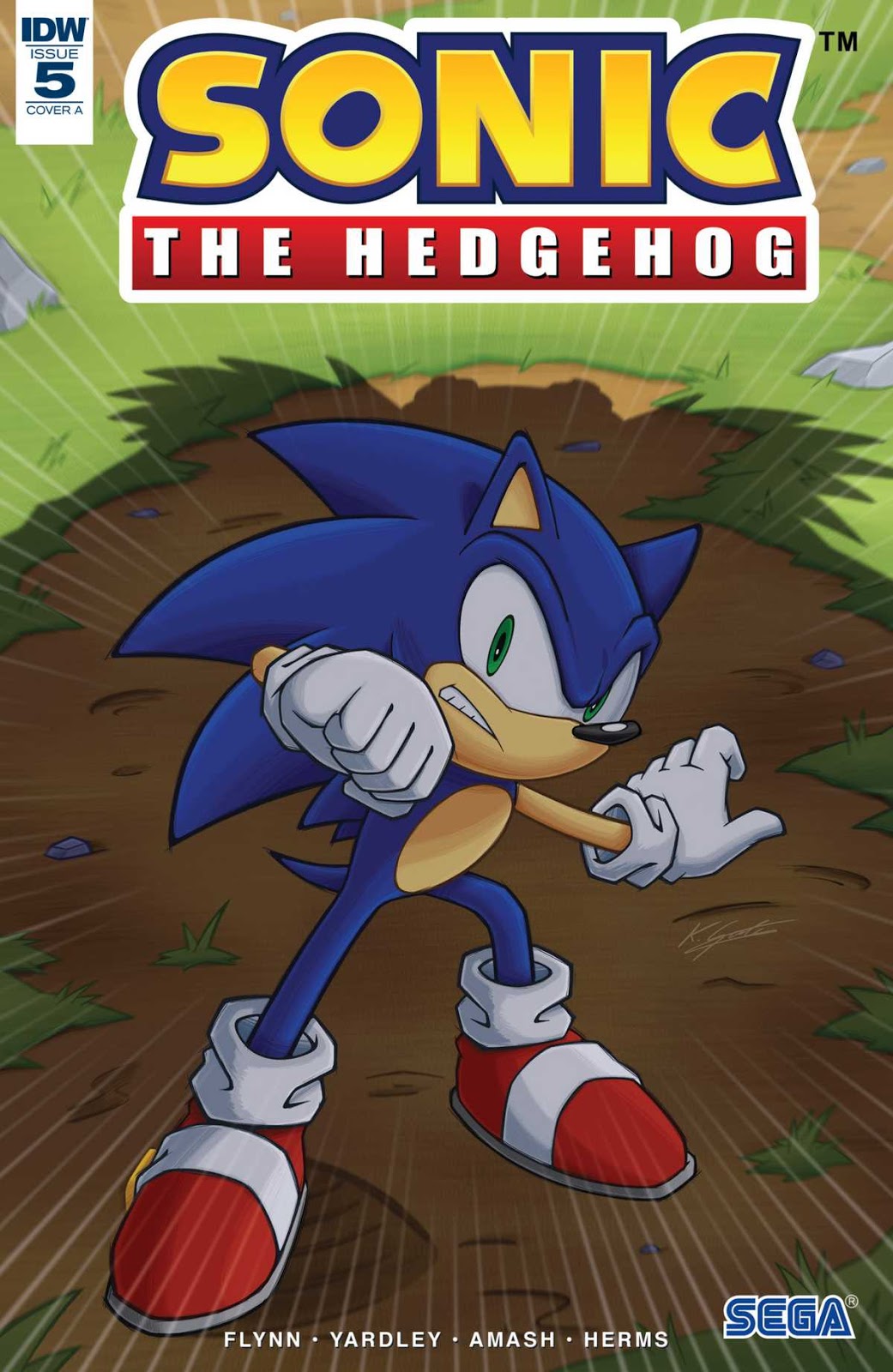 Hedgehogs Can't Swim: Sonic Universe: Issue 5