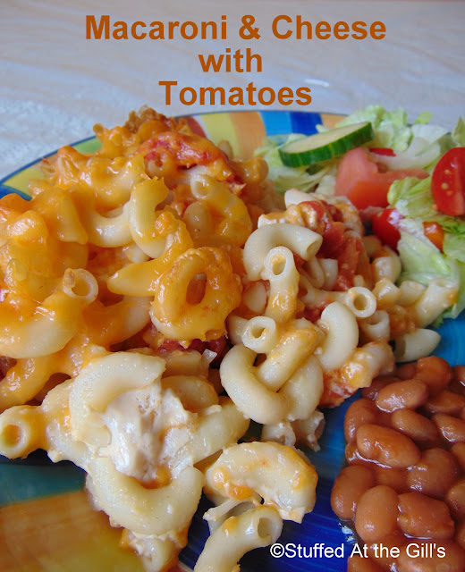 Macaroni & Cheese with Tomatoes