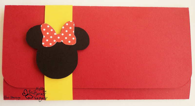 convite artesanal infantil minnie mouse disney mickey delicado aniversário 1 aninho menina
