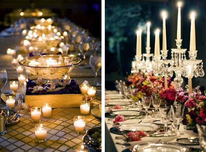 Candles - Creative Lighting Ideas for Your Wedding Reception