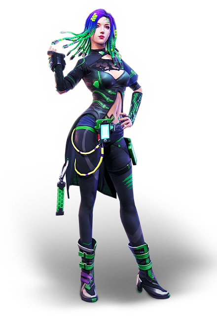 All Free Fire Characters Complete PNG Transparent Bag3 - MOBA Games