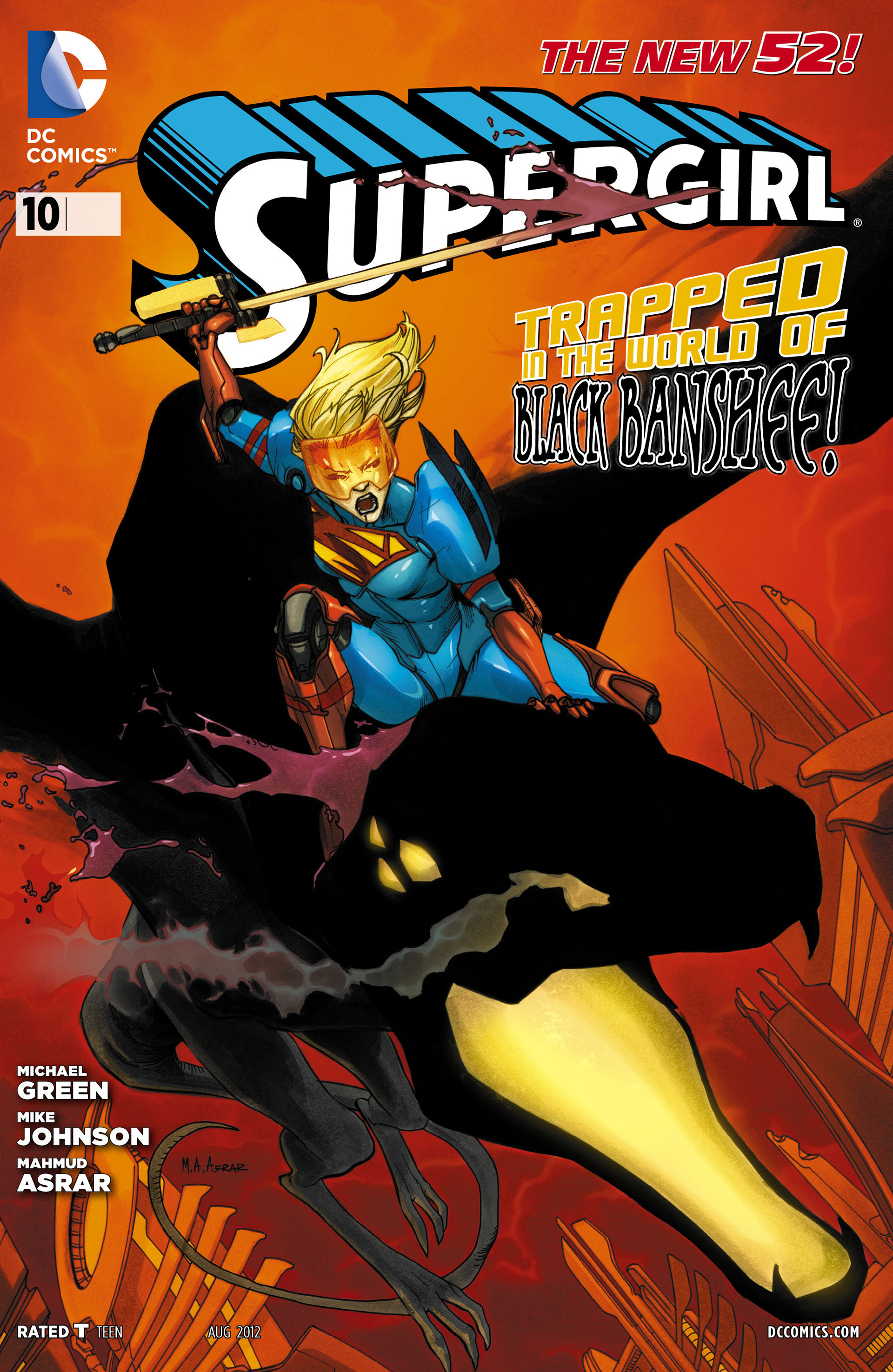 Read online Supergirl (2011) comic -  Issue #10 - 1