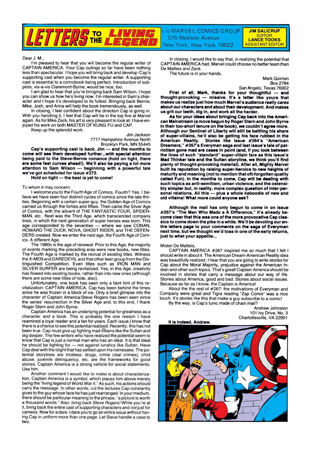 Read online Captain America (1968) comic -  Issue #271 - 24
