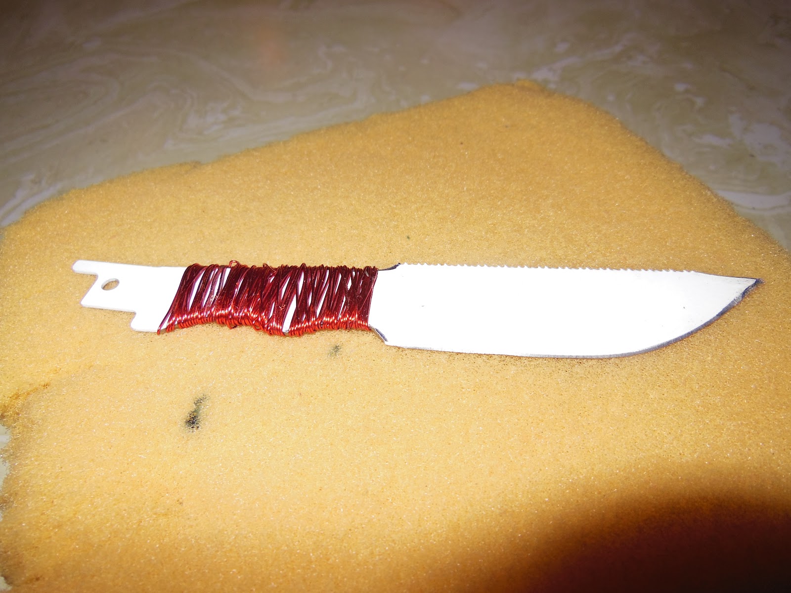 Semi Redneck Writings and "Research": Making A Sawzall Knife