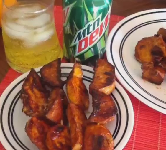 Food Delights and Etcetera Pinoy Snack Camote Cue