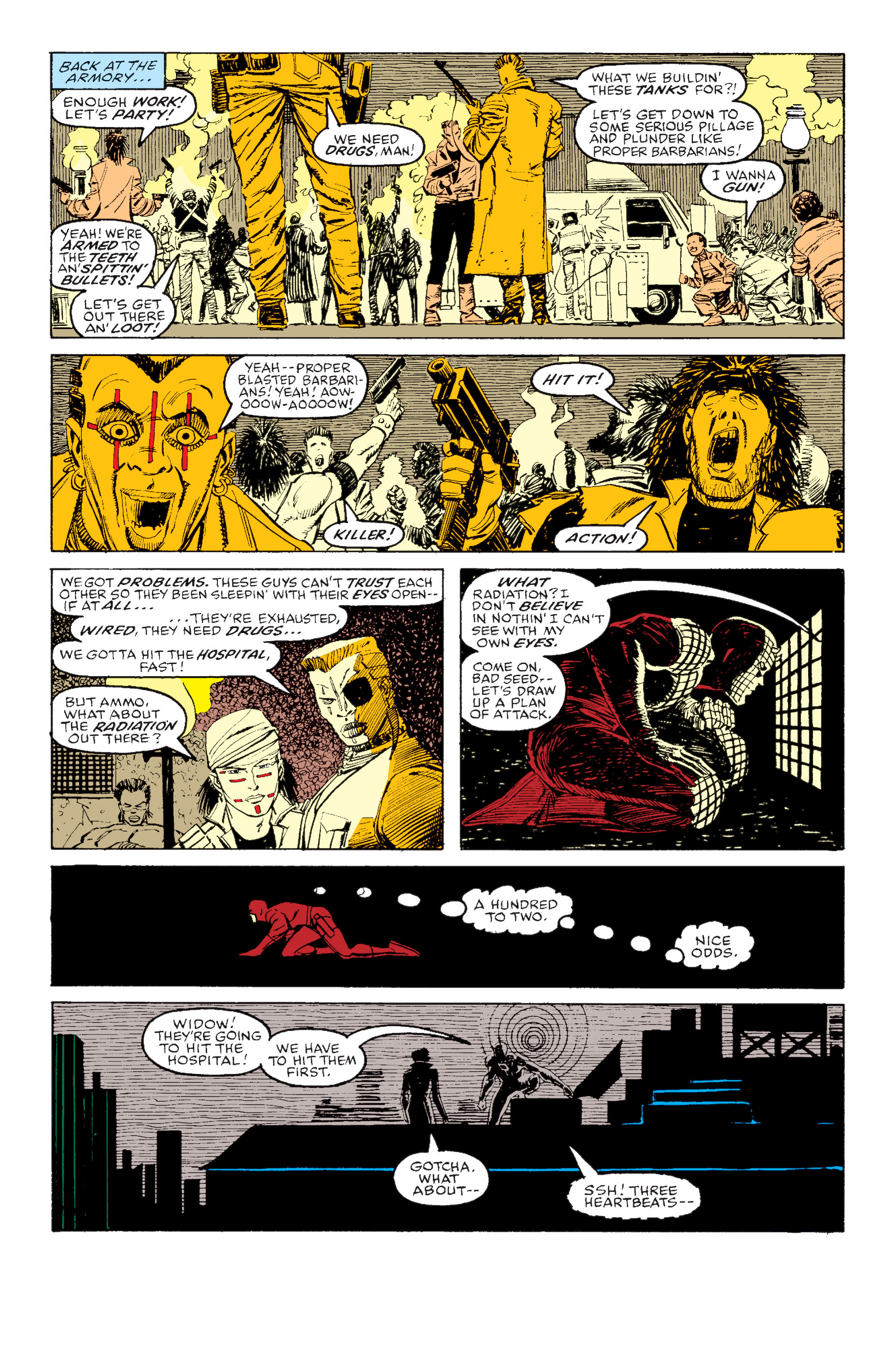 Read online Daredevil (1964) comic -  Issue #252 - 22