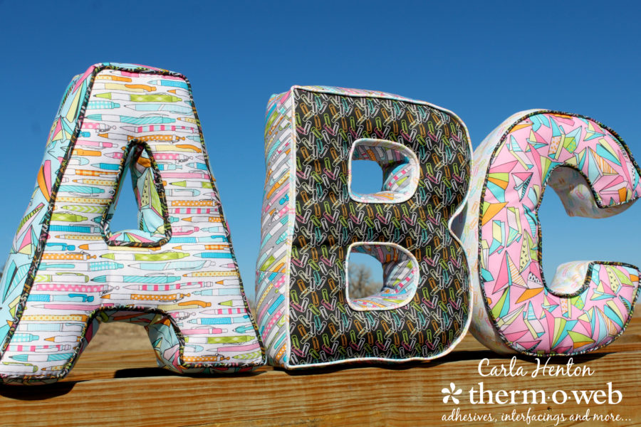 creatin in the sticks alphabet letter pillows for spring quilt market
