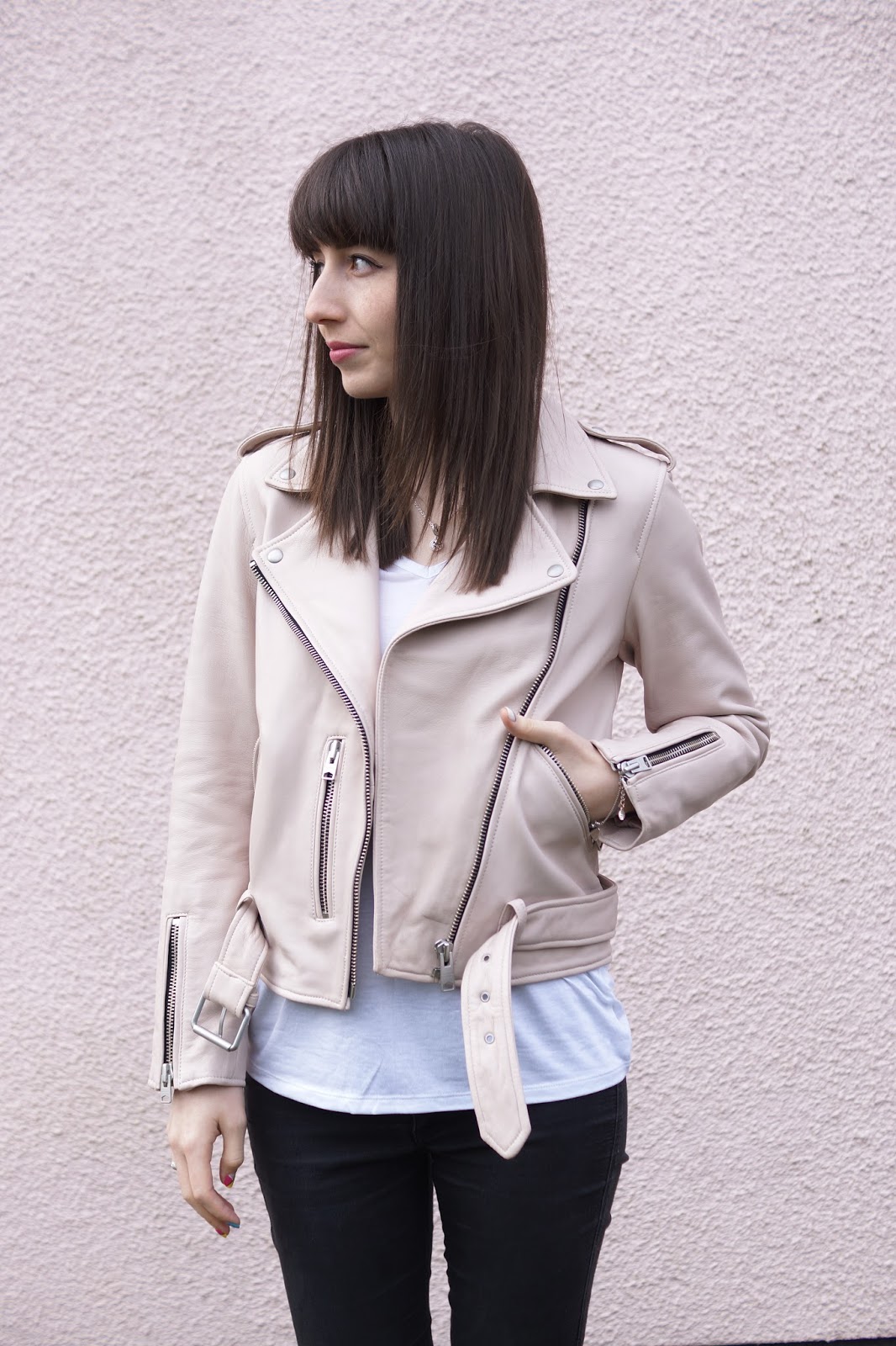 Hello Freckles About The Author Behind The Blog Hello Freckles About The Author Behind The Blog All Saints Balfern Biker Jacket