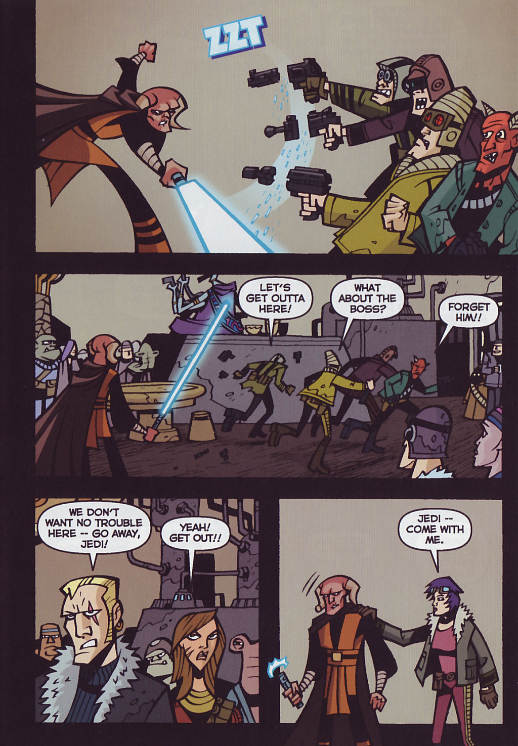 Read online Star Wars: Clone Wars Adventures comic -  Issue # TPB 6 - 9