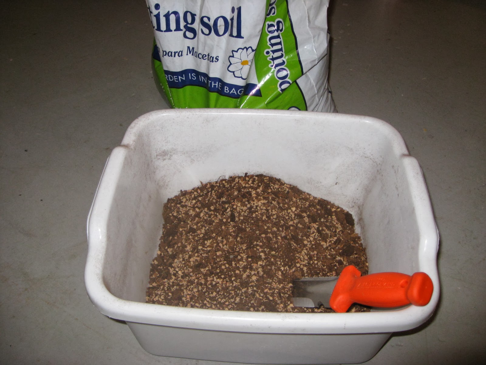 Red Bucket Farm Homemade Potting Soil Mix