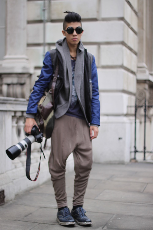 How to wear Harem Pants on the street / geeks fashion