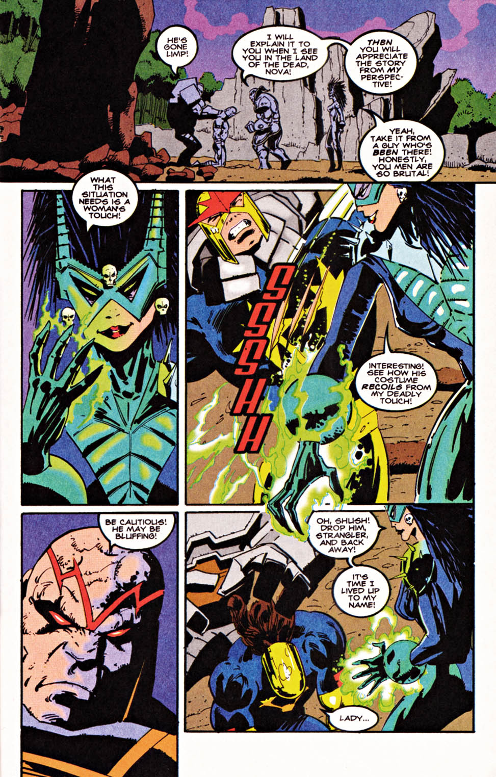 Read online Nova (1994) comic -  Issue #8 - 21