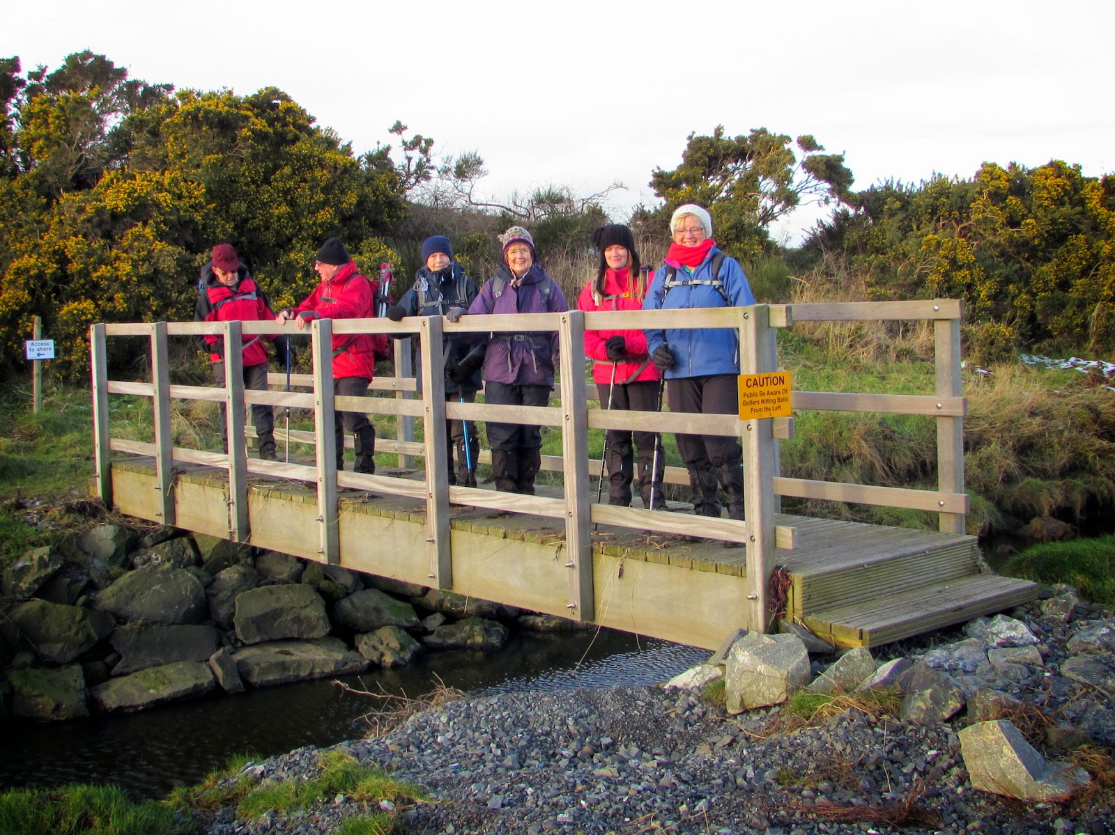 The Glebe Blog Wigtownshire RamblersSt Helena IslandGlenluce Abbey January 2015