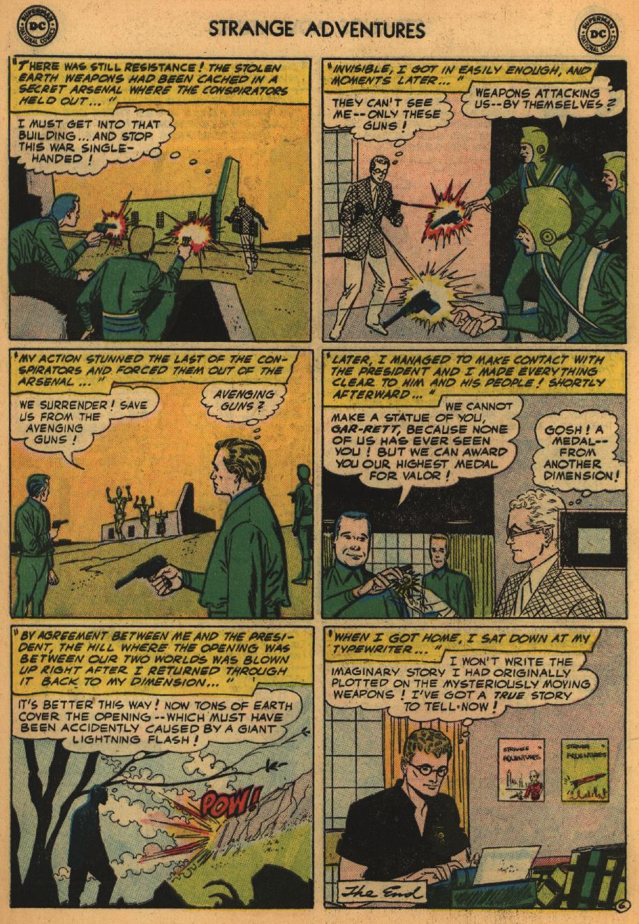 Read online Strange Adventures (1950) comic -  Issue #74 - 8