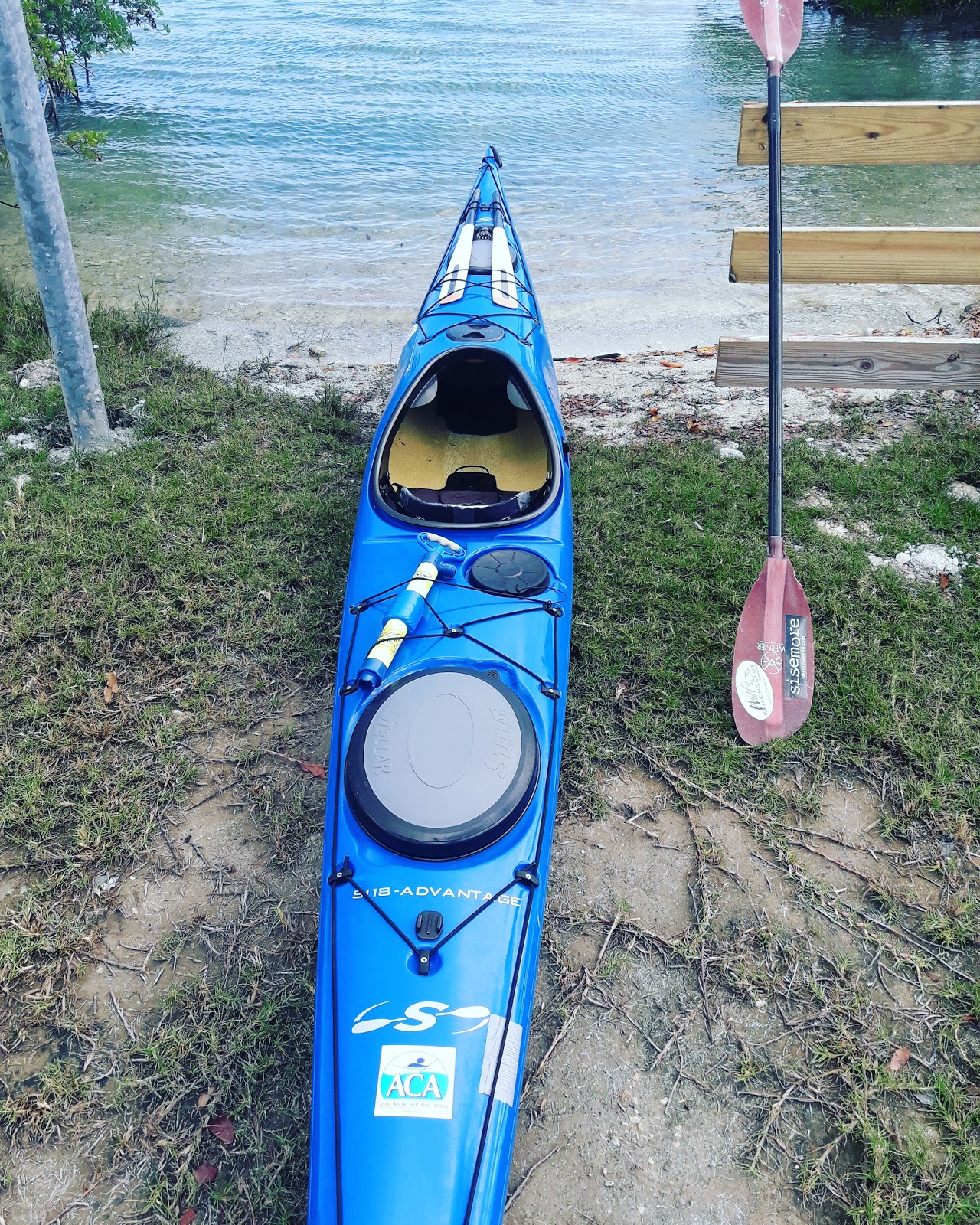 Wolf's Kayaking Club Bahamas Adventures Paddlesports training at Lake