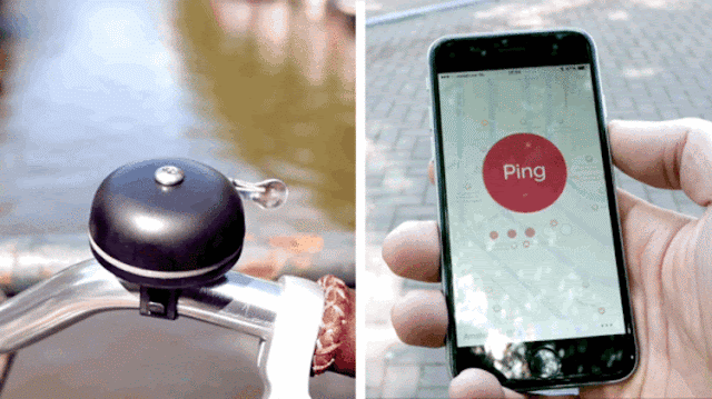 A Bell Which Finds Your Bicycle Via App