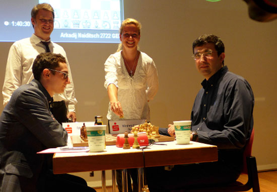 Caruana a battu Kramnik sur une défense Grünfeld - Photo © site officiel 