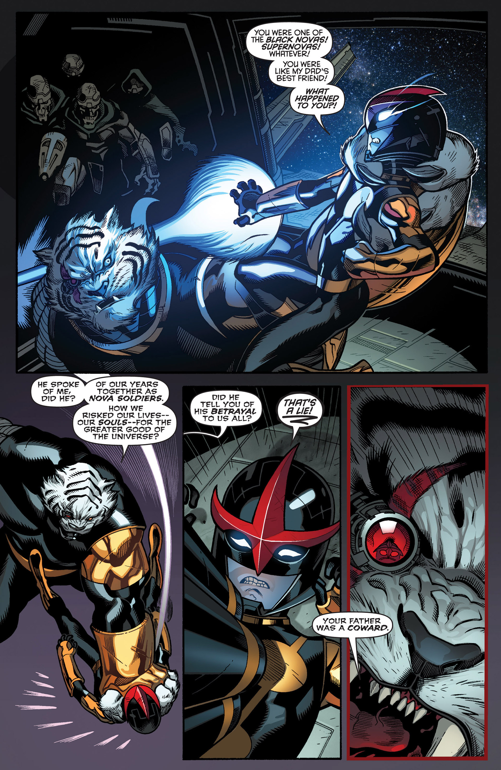 Read online Nova (2013) comic -  Issue #4 - 9