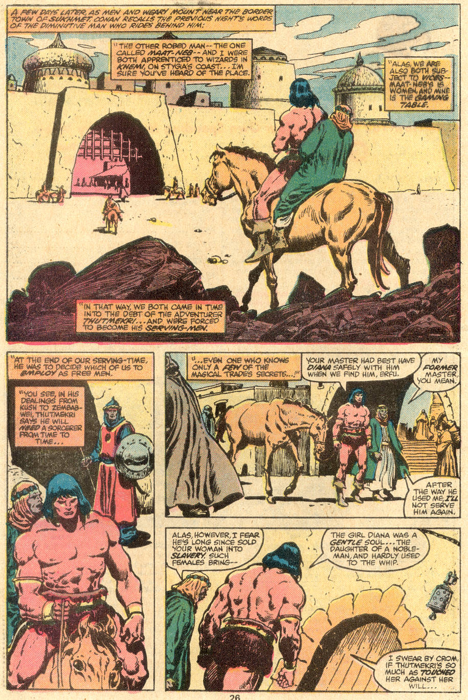 Read online Conan the Barbarian (1970) comic -  Issue #108 - 17