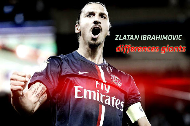 Ibrahimovic differences giants