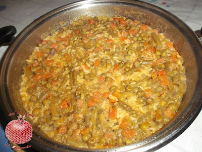 Paella De Verduras
