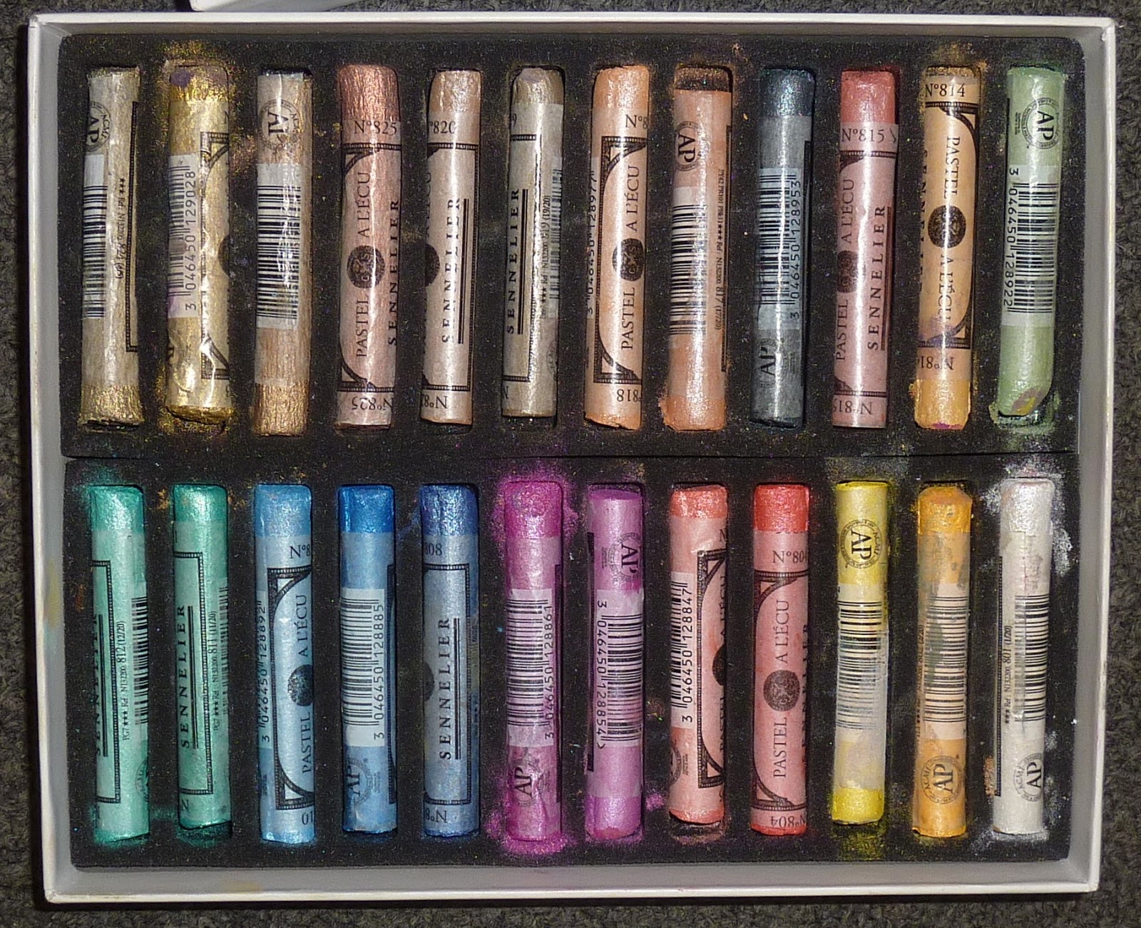 Painting My World Sennelier Iridescent Pastel Review...The Fine