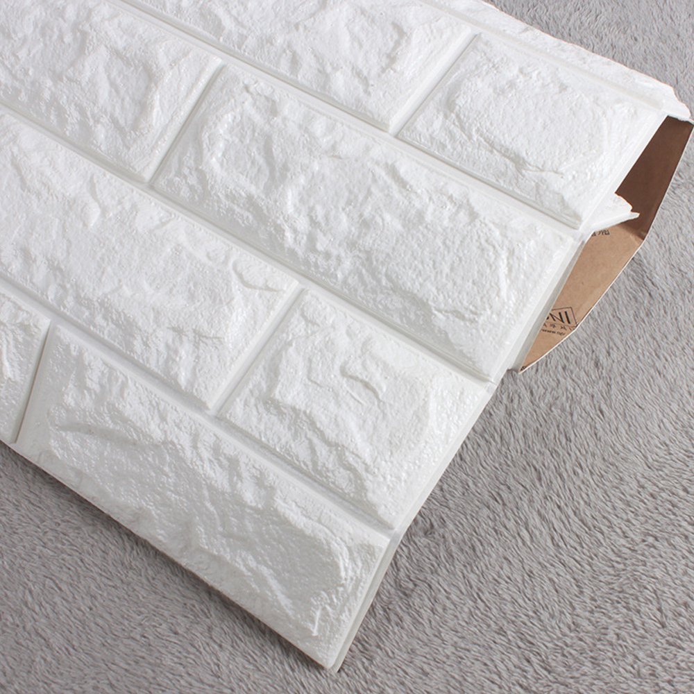 Blogger Foammat How To Use Pe Foam Wall Stickers 3d Wallpaper Diy Wall Decor Brick