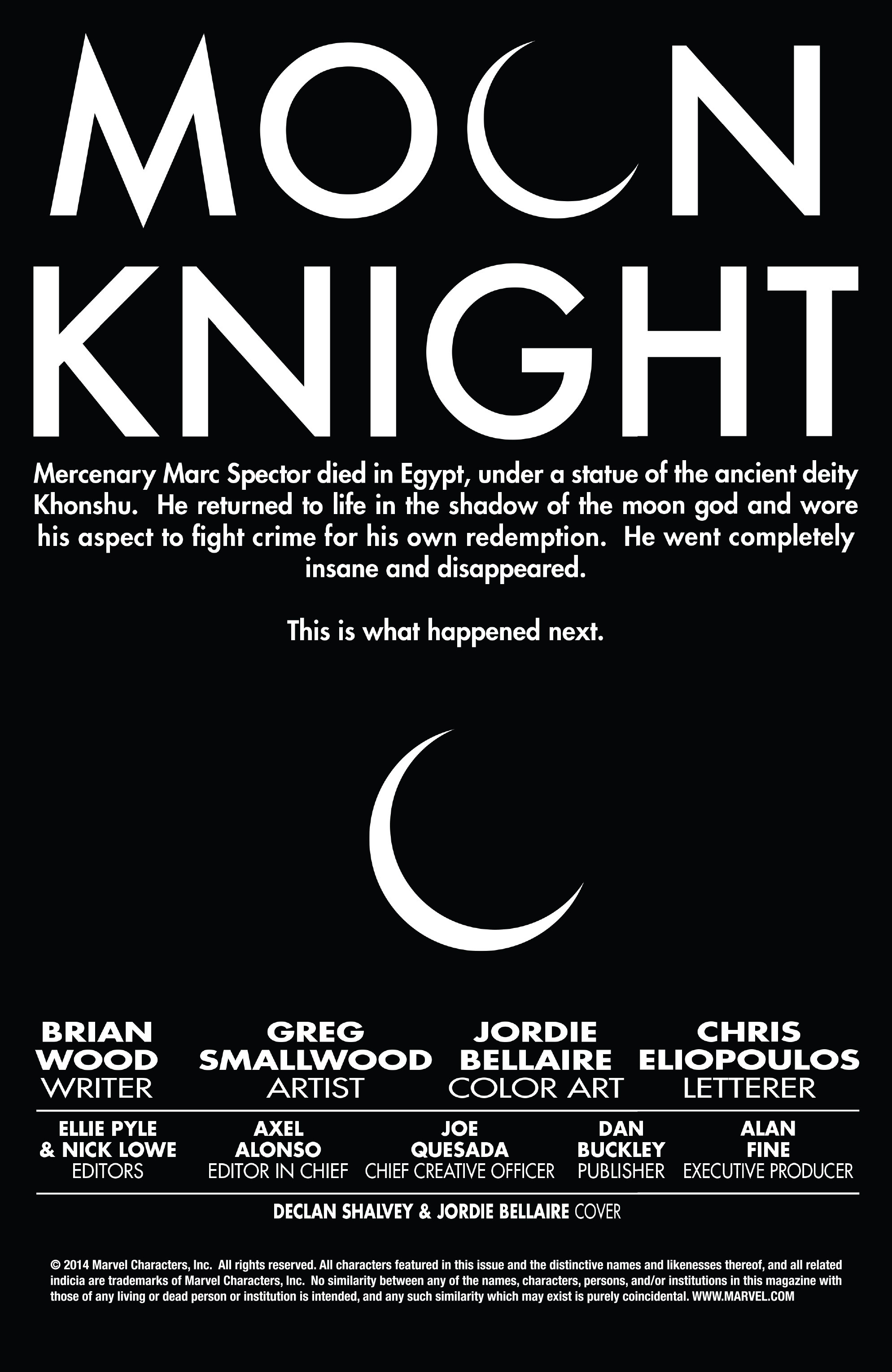 Read online Moon Knight (2014) comic -  Issue #7 - 2