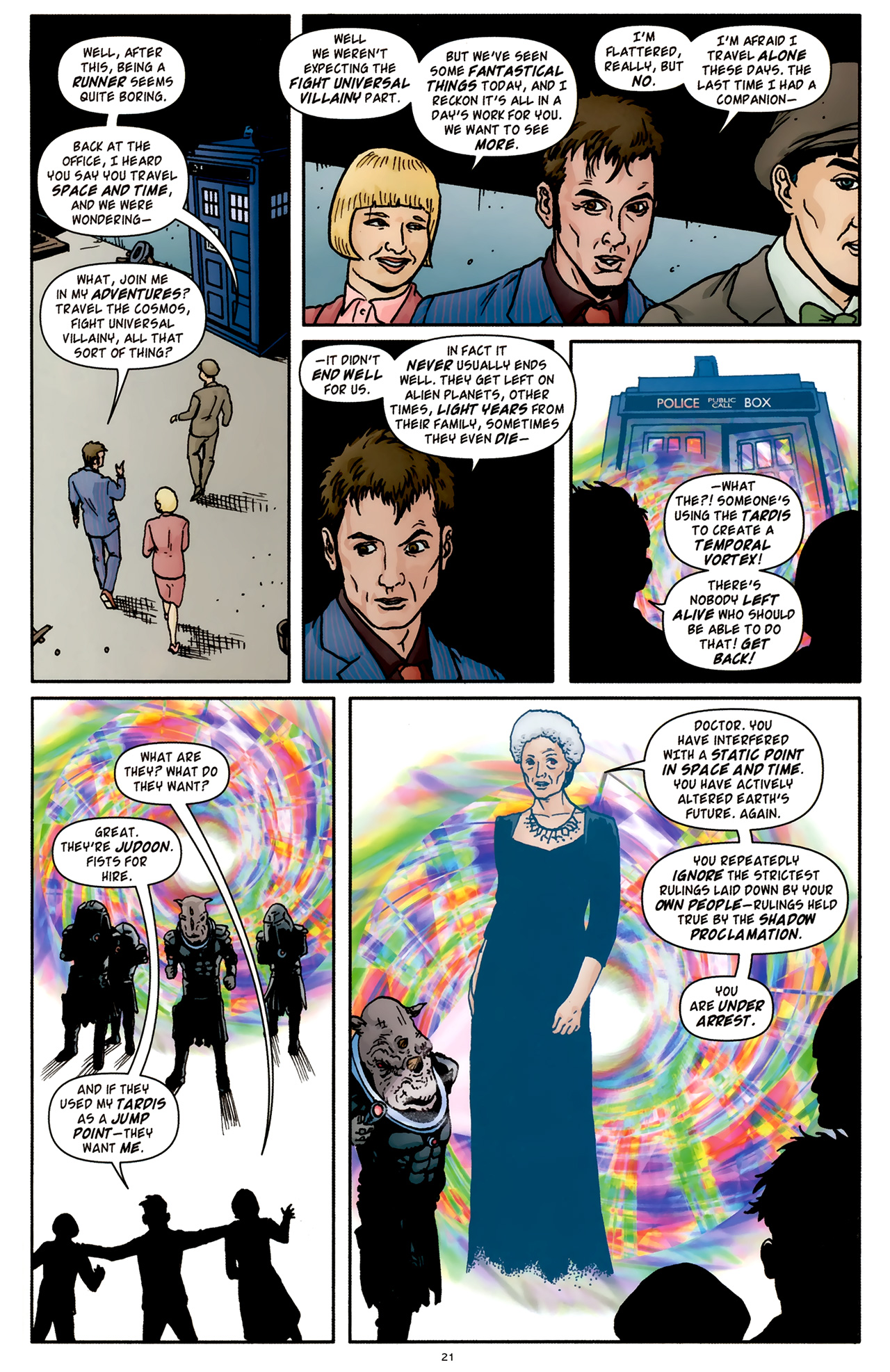 Read online Doctor Who (2009) comic -  Issue #2 - 23