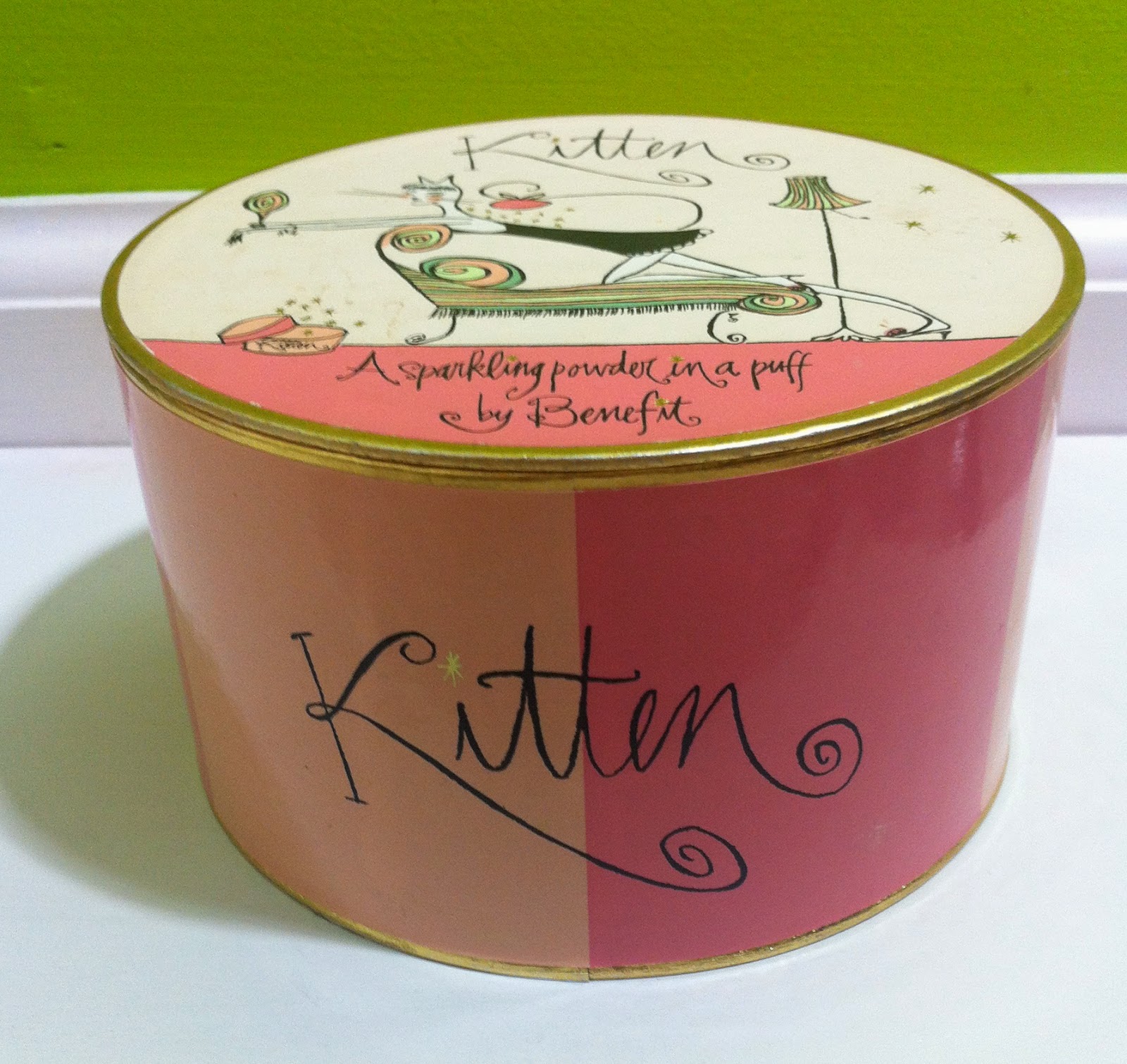 Nenta's Frivolity Throwback Thursday with Benefit Kitten