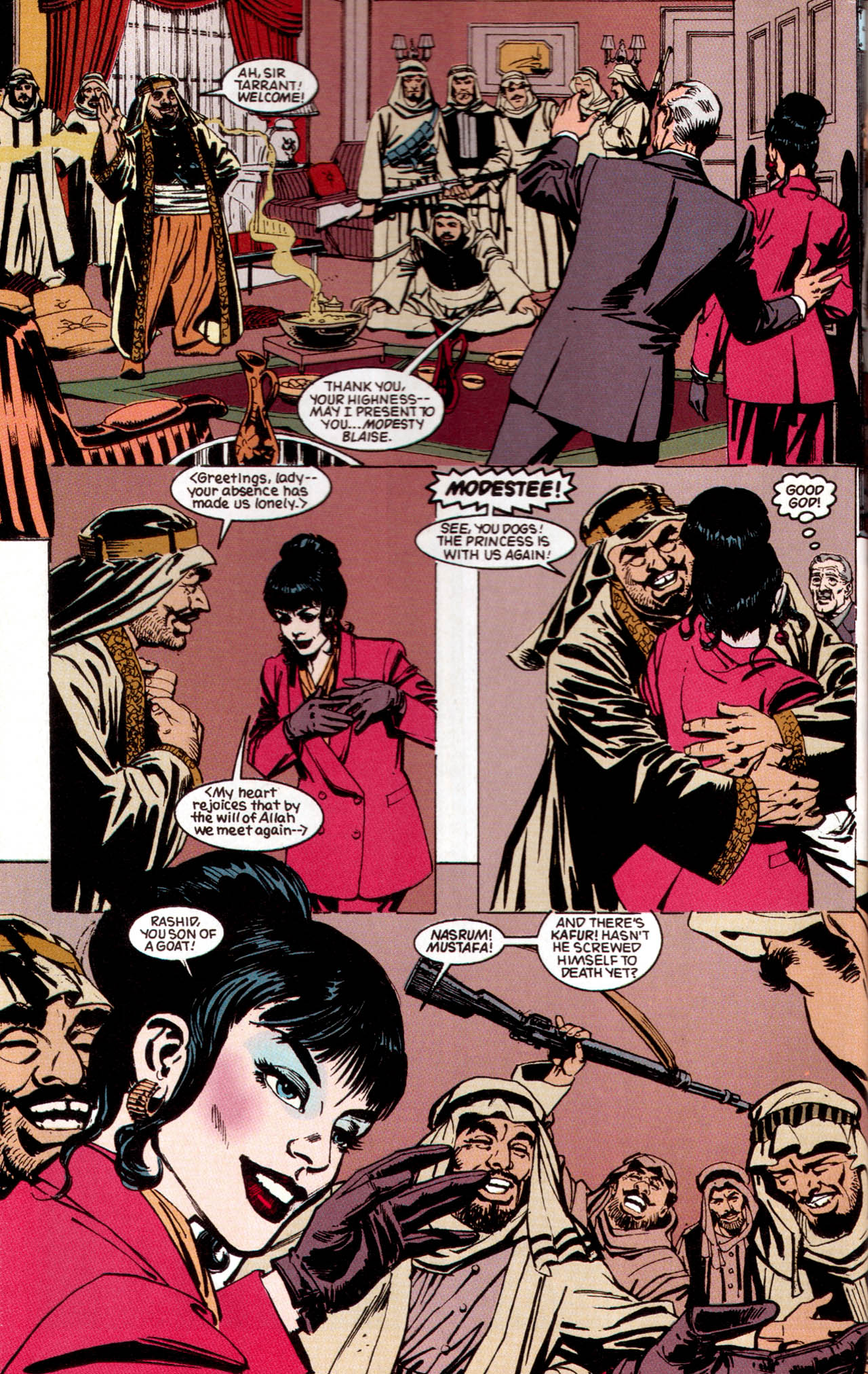 Read online Modesty Blaise comic -  Issue # TPB - 32