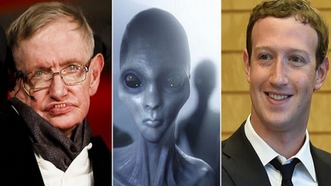 مارك زوكربيرج وستيفن هوكينج يبدآن مشروعهما للبحث عن الكائنات الفضائية