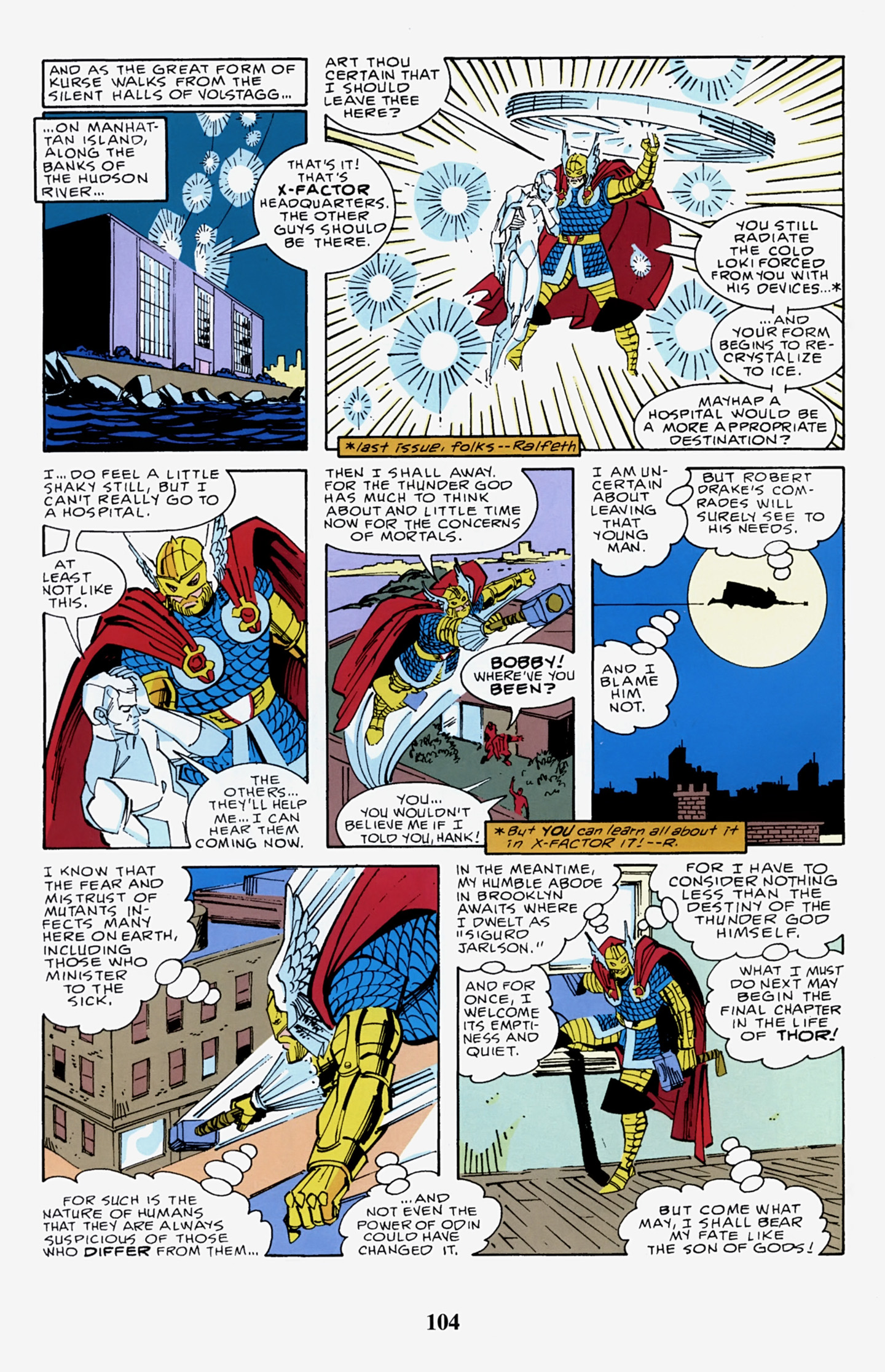 Read online Thor Visionaries: Walter Simonson comic -  Issue # TPB 5 - 106