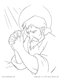 San José pidiendo a Dios