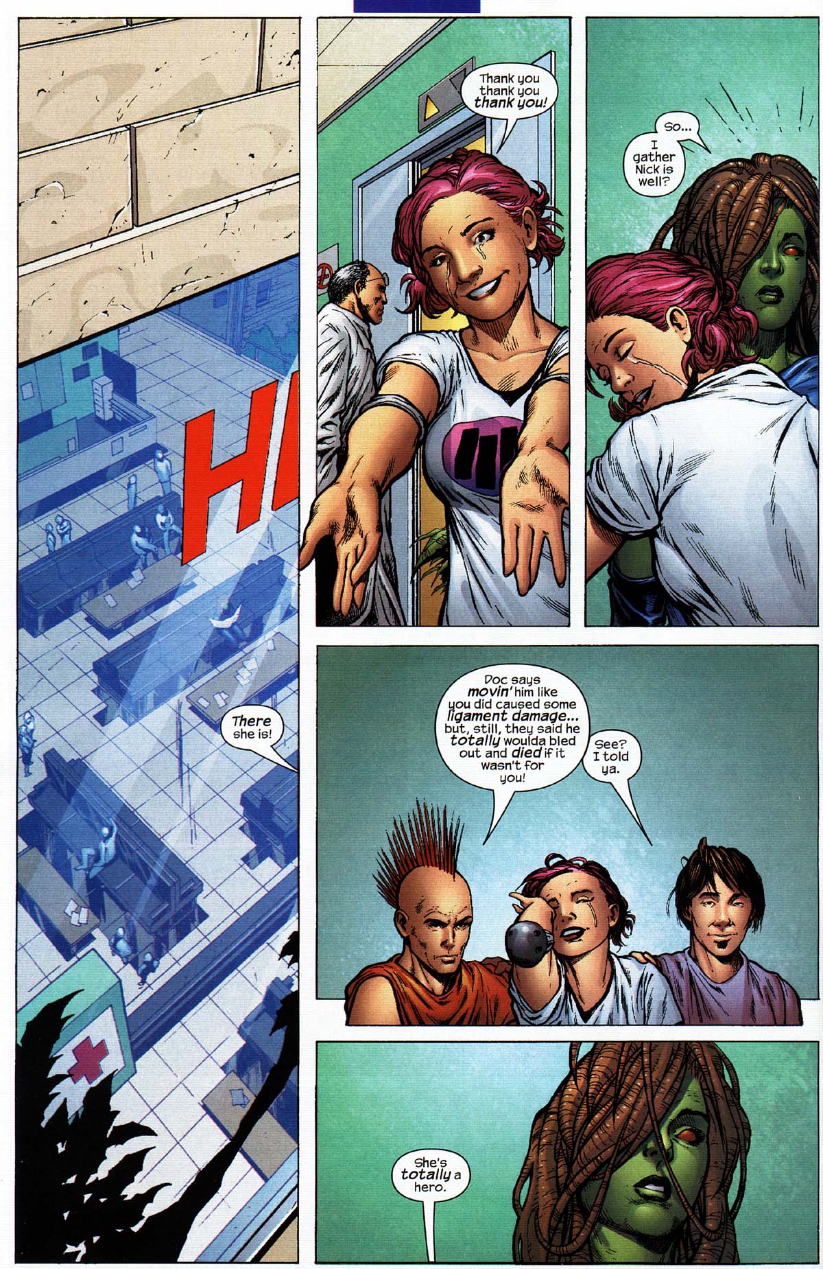 Read online Inhumans (2003) comic -  Issue #8 - 17