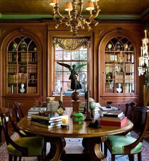 Eye For Design Dining Room Libraries.....Beautiful And Functional Spaces