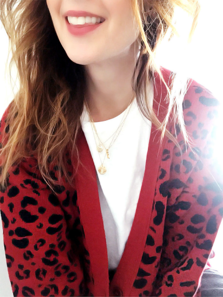 anine bing justine cardigan