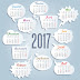 2017カレンダー無料テンプレート22