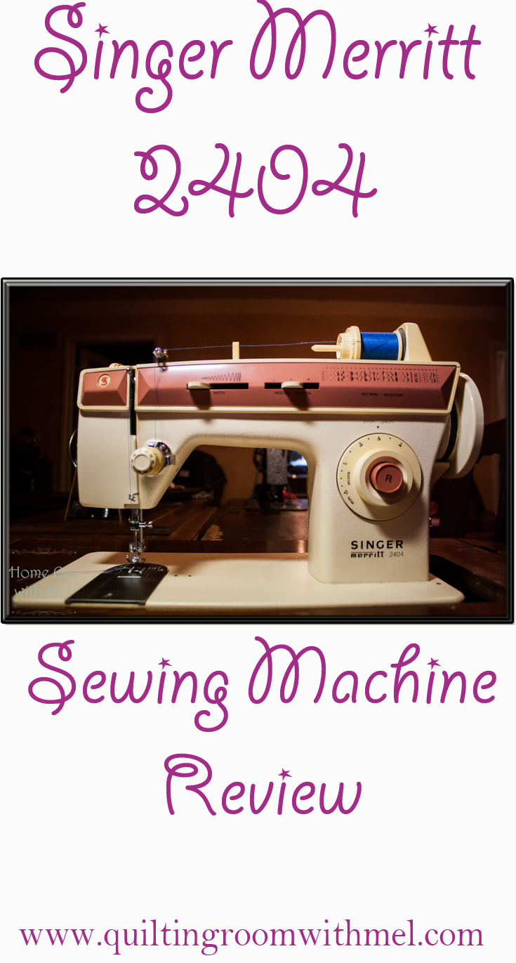 Singer merritt 2404 vintage sewing machine