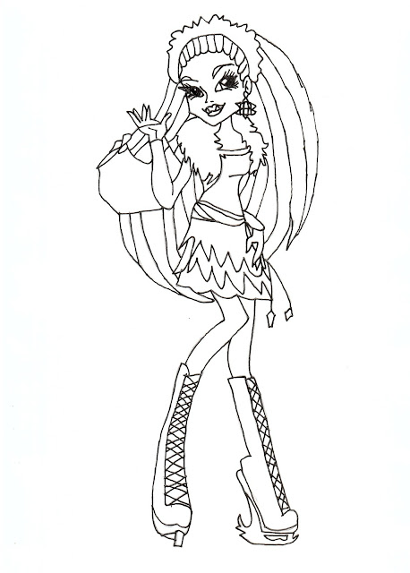 abbey bominable coloring pages - photo #11