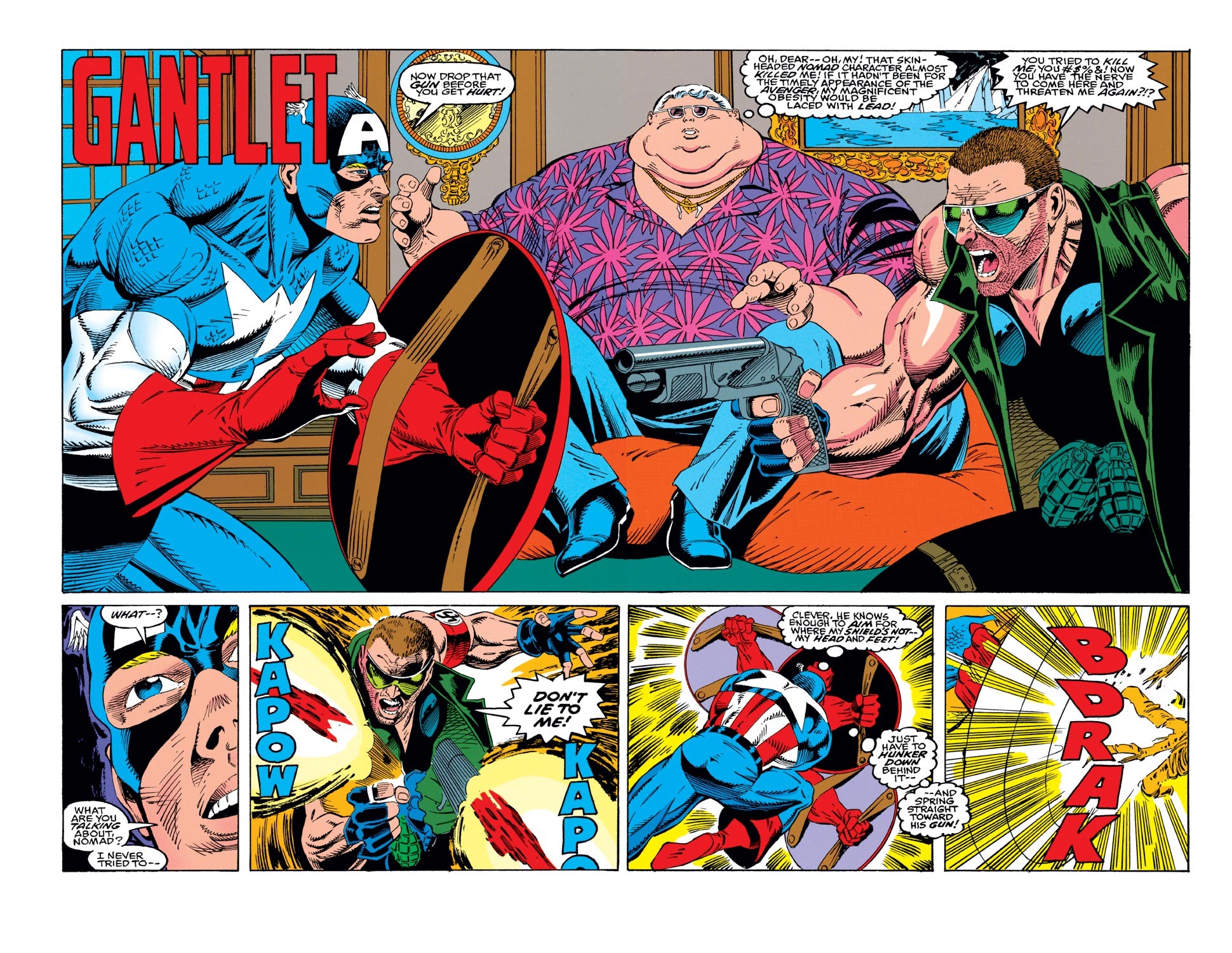 Read online Captain America (1968) comic -  Issue #421 - 3
