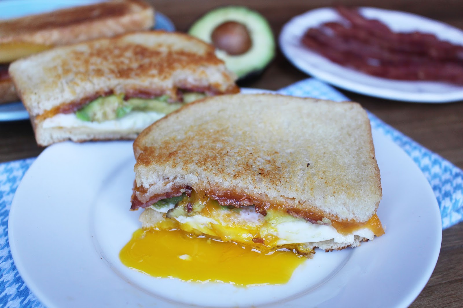 Kylee's Kitchen Deluxe Grilled Cheese Sandwich