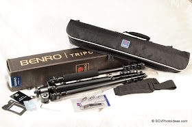 Benro A-298 EX box contents