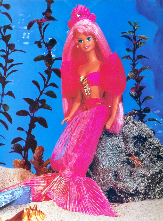 knap nuance klar Mermaids In The Media: A Blog On Mermaids In Movies, Music Videos And  More!: Barbie 1990's Mermaid Doll Collectibles